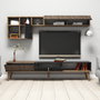 Hanah Home Milan - Nogal y Negro
